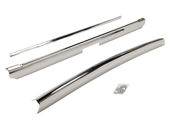Stainless Steel Bumper Set - Front and Rear - Range Rover Classic - RA2167